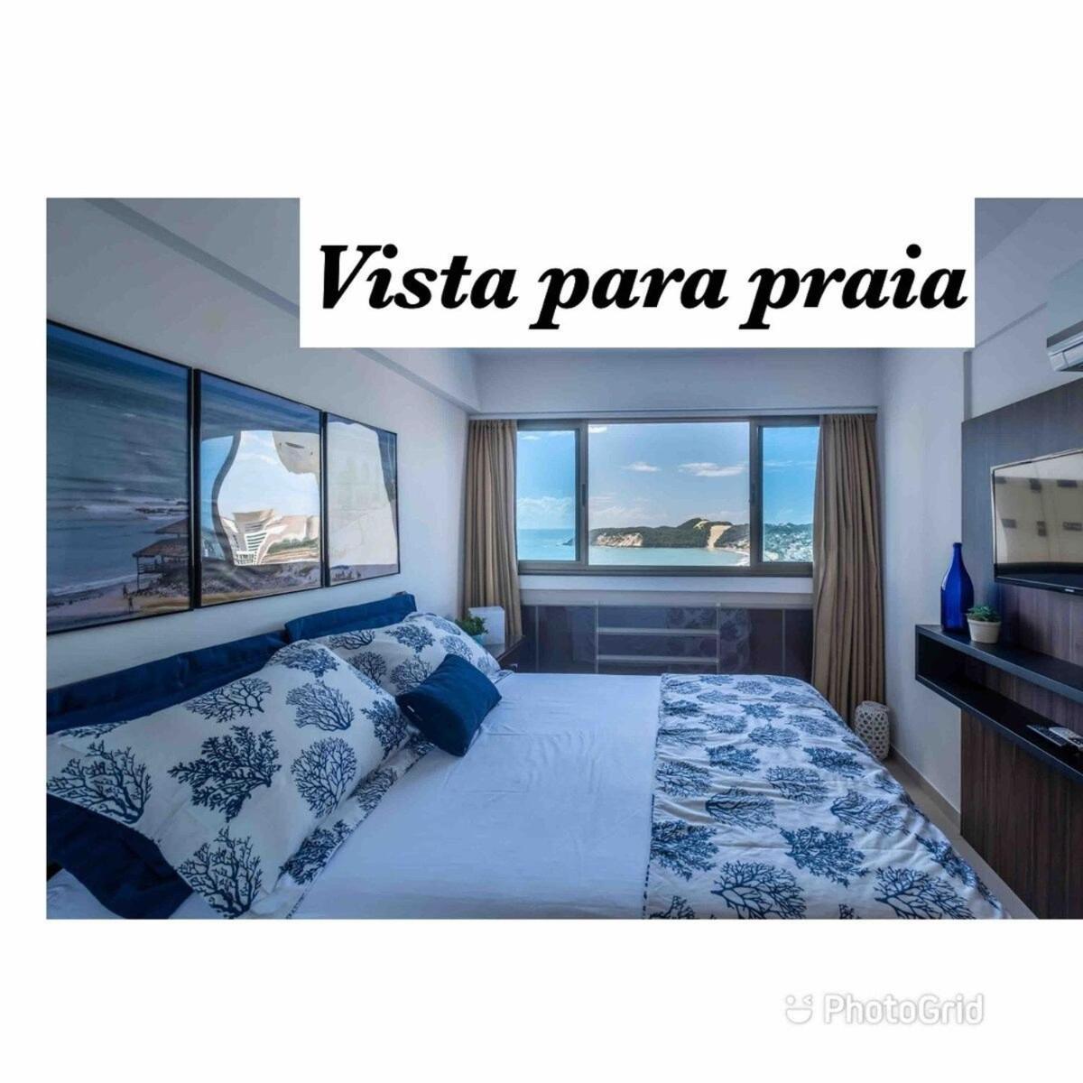 נטאל Flat Com 2 Quartos E Vista Mar Da Praia De Pontanegra-Wifi 300 Mb-Garagem-Familia-Criancas-Piscina-Pet Friendly מראה חיצוני תמונה