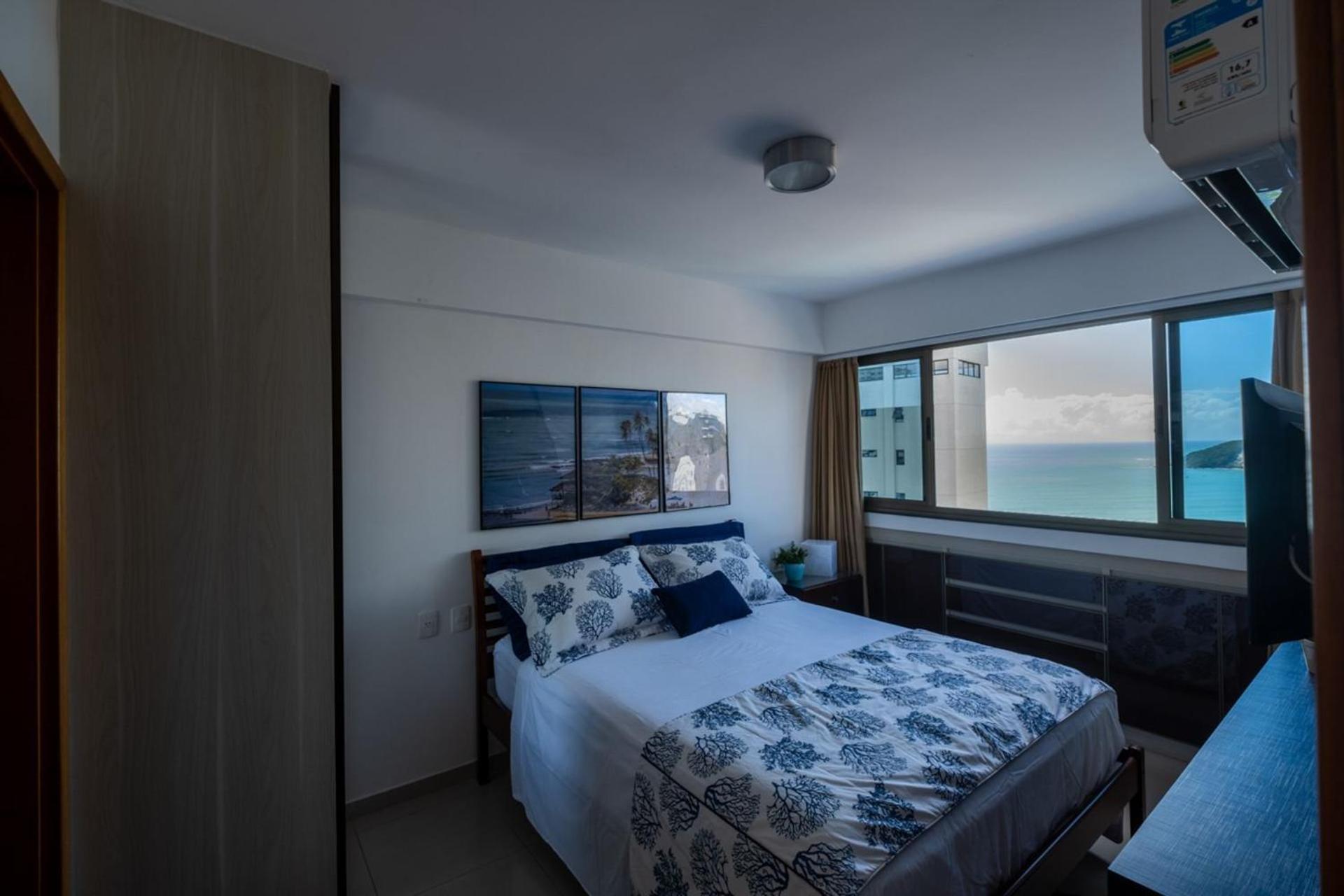נטאל Flat Com 2 Quartos E Vista Mar Da Praia De Pontanegra-Wifi 300 Mb-Garagem-Familia-Criancas-Piscina-Pet Friendly מראה חיצוני תמונה