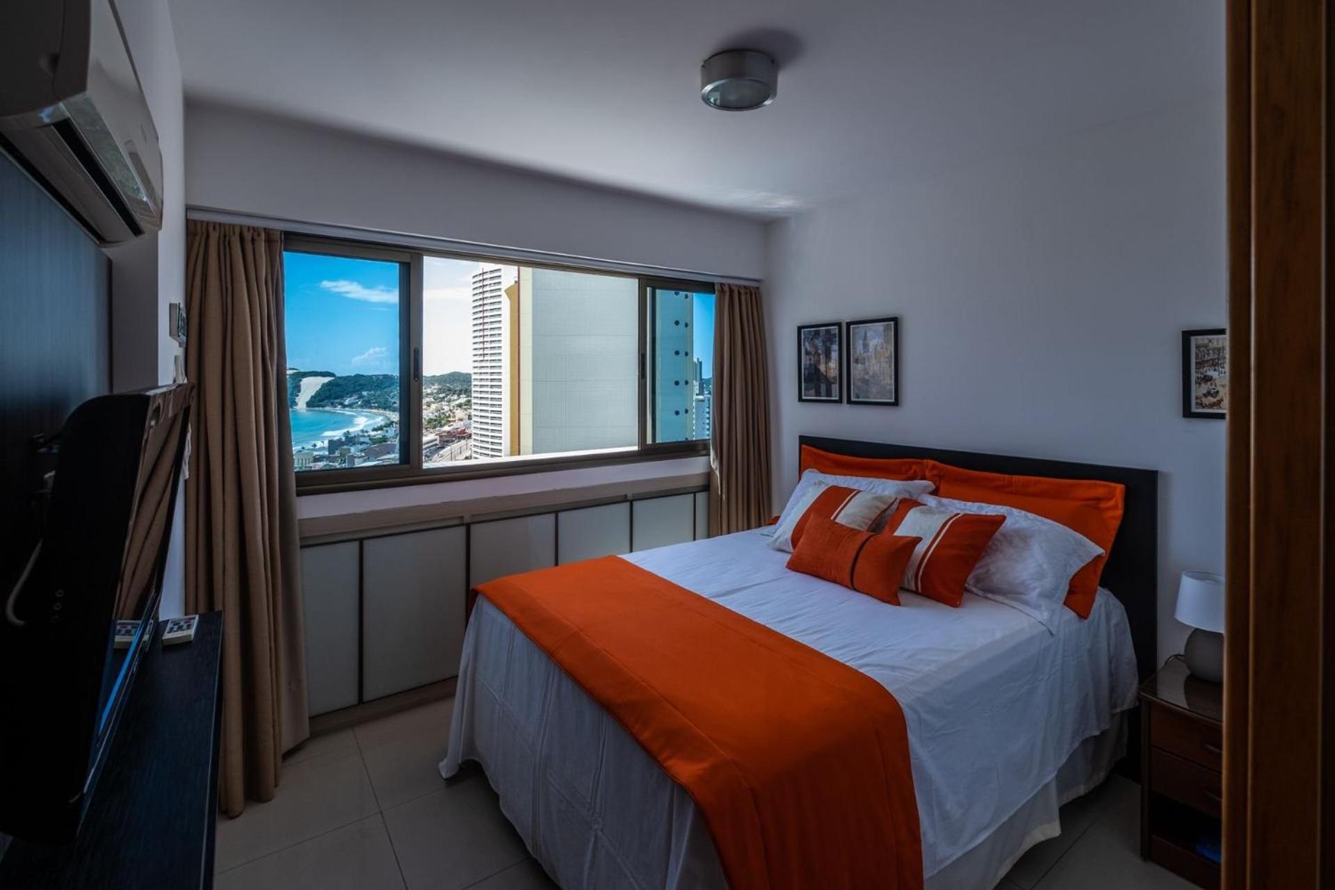 נטאל Flat Com 2 Quartos E Vista Mar Da Praia De Pontanegra-Wifi 300 Mb-Garagem-Familia-Criancas-Piscina-Pet Friendly מראה חיצוני תמונה