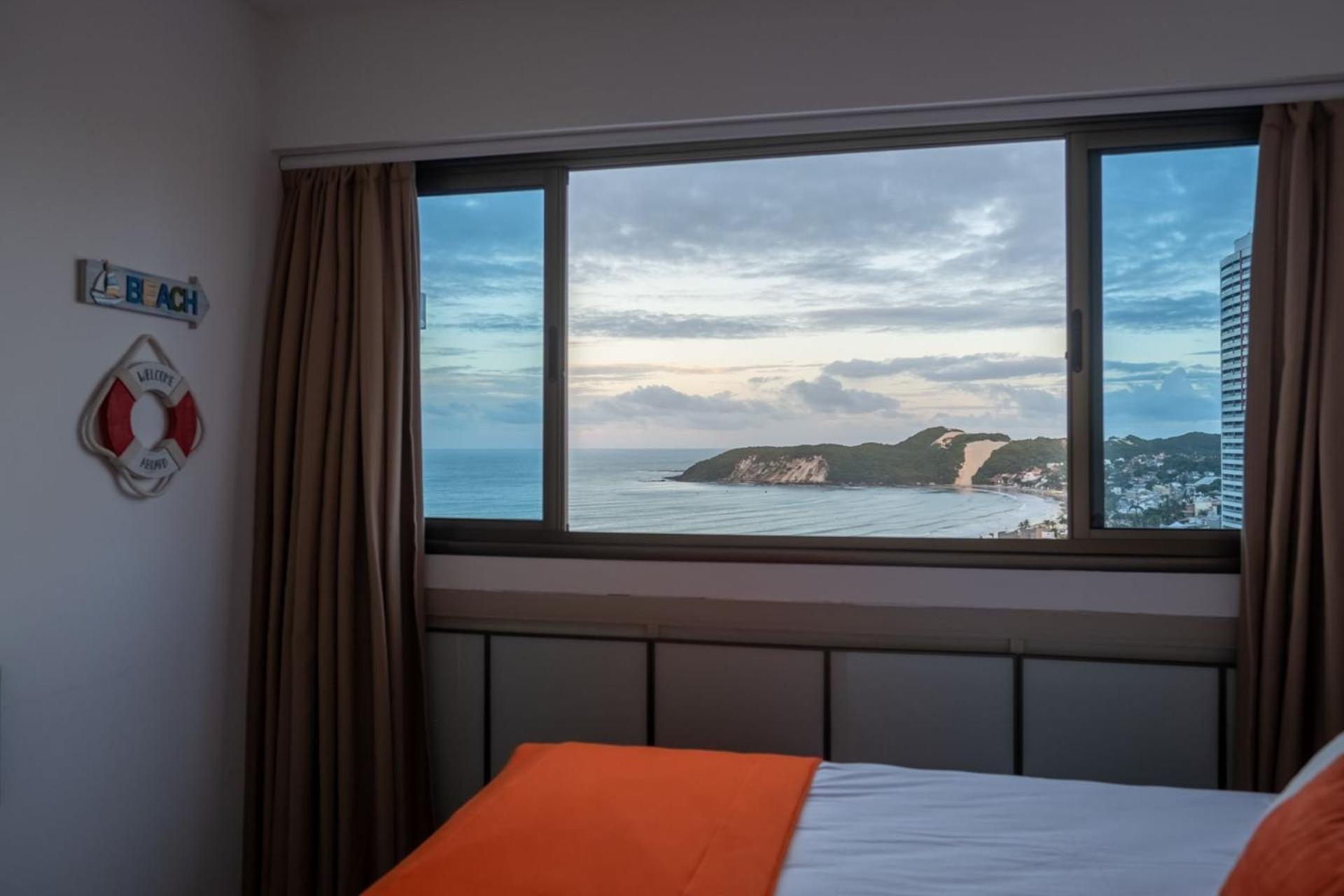 נטאל Flat Com 2 Quartos E Vista Mar Da Praia De Pontanegra-Wifi 300 Mb-Garagem-Familia-Criancas-Piscina-Pet Friendly מראה חיצוני תמונה