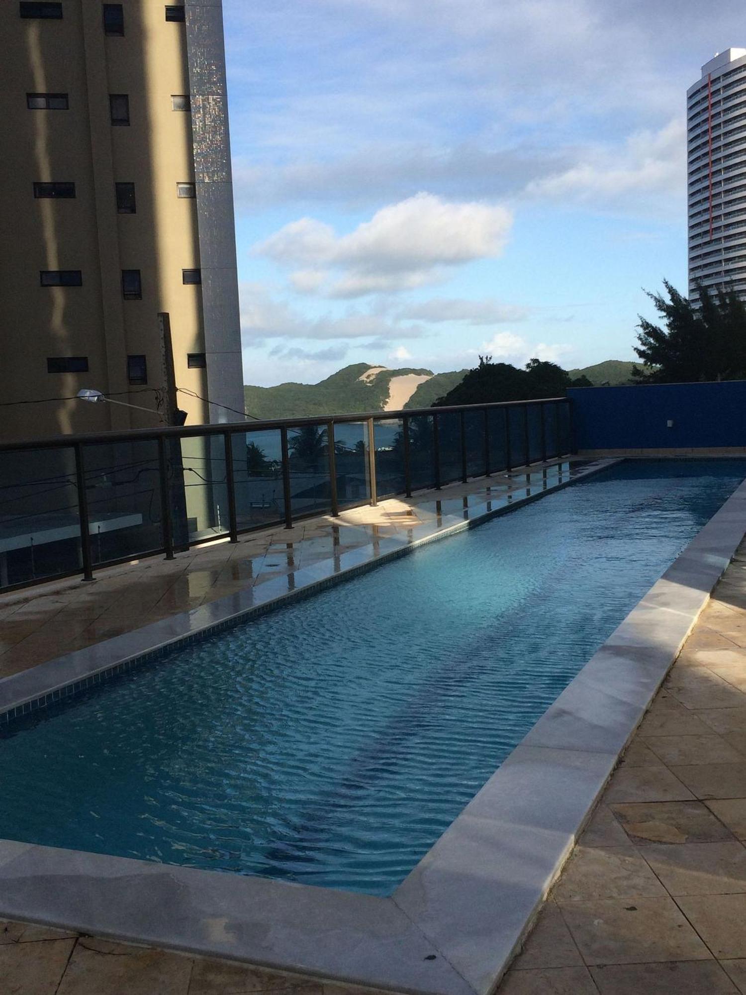 נטאל Flat Com 2 Quartos E Vista Mar Da Praia De Pontanegra-Wifi 300 Mb-Garagem-Familia-Criancas-Piscina-Pet Friendly מראה חיצוני תמונה